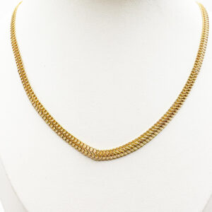 Cadena Sedusa de Oro 18K - 45 cm