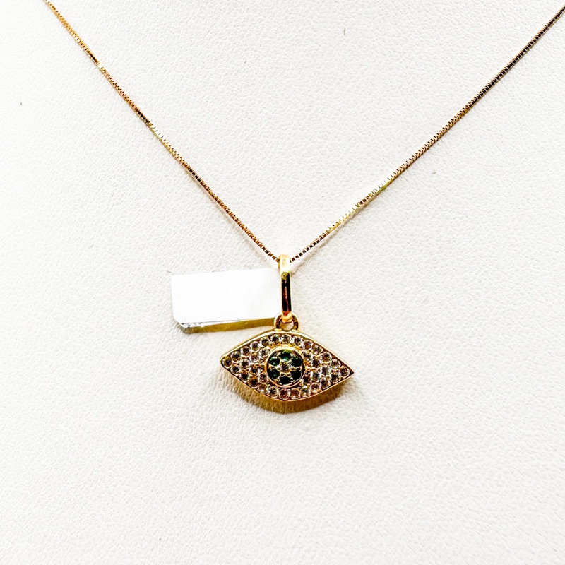 Dije Ojo Turco de Oro 18K