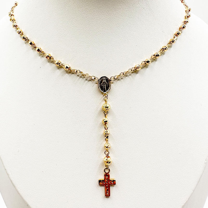 Camandula de Oro 18K - 45 cm