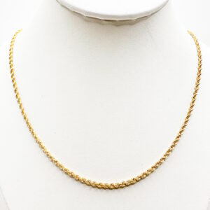 Cadena Lazo de Oro 18K - 40 cm