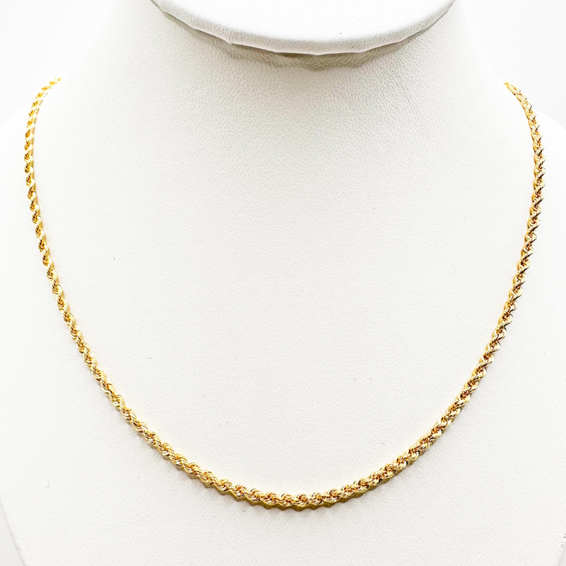 Cadena Lazo de Oro 18K - 40 cm