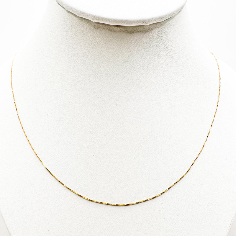 Cadena Veneciana de Oro 18K - 50 cm