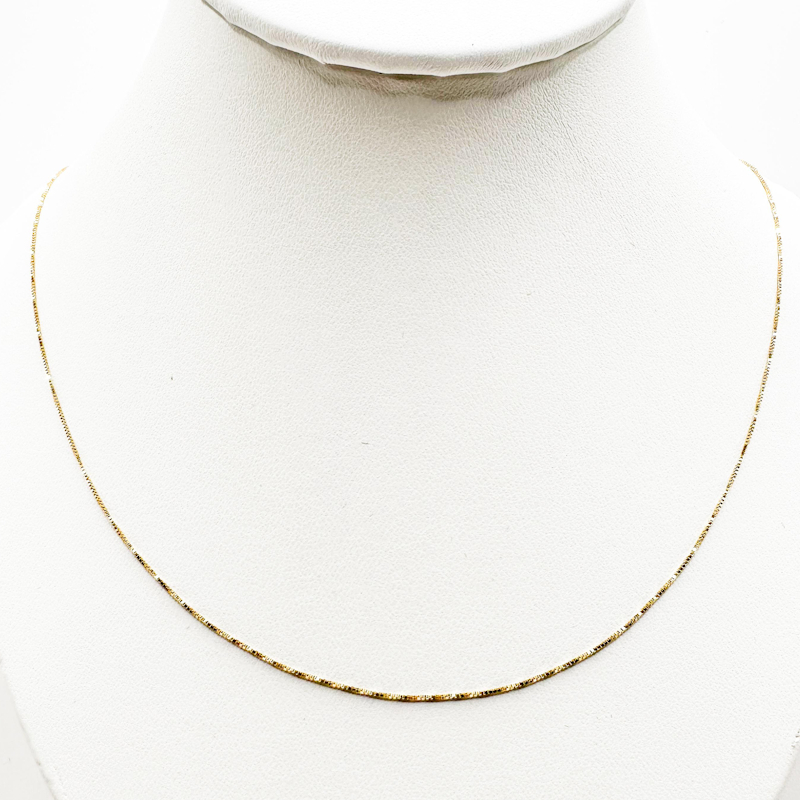 Cadena Veneciana de Oro 18K - 60 cm