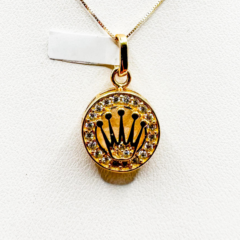 Dije Rolex de Oro 18K